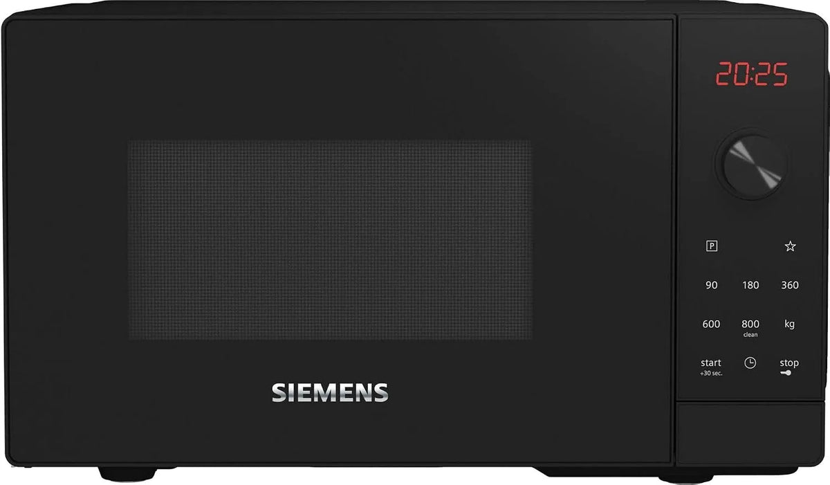 Siemens iQ300 FF023LMB2 Mikrowelle, 44 x 26 cm, freistehend, Edelstahl, Mikrowellenofen