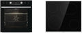 Gorenje Kochfeld, 77 L, Einbau, Grill, Pizza, Schwarz, PizzaMode, ExtraSteam, PerfectGrill, 77 Liter, Heißluft, GentleClose & Open, EcoClean, AirFry