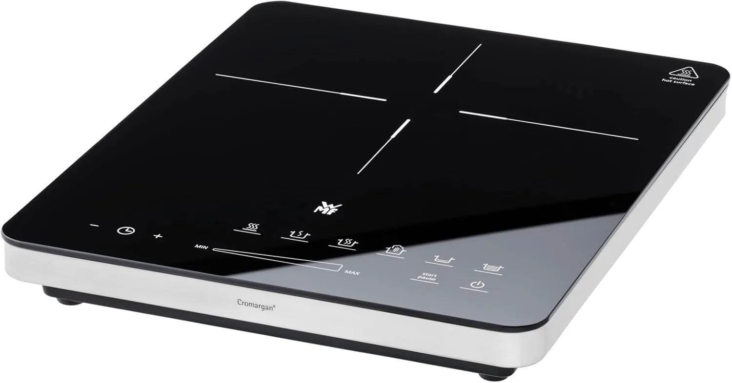 Induktionskochfeld, 28 cm, 2100 W, Induktionsplatte, Touch-Bedienung, Timer, Glaskeramik, Touch-Display, 8 Stufen, Induktionskochplatte 1 Kochfeld