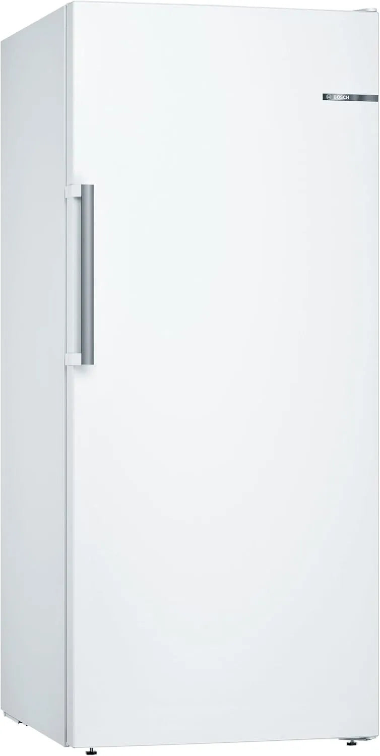 Bosch Serie 6 GSN51AWCV Gefrierschrank, 290 L, 161 x 70 cm, freistehend, No Frost, LED-Beleuchtung, Gefrierfach, Tiefkühlschrank, Weiß, 175 kWh
