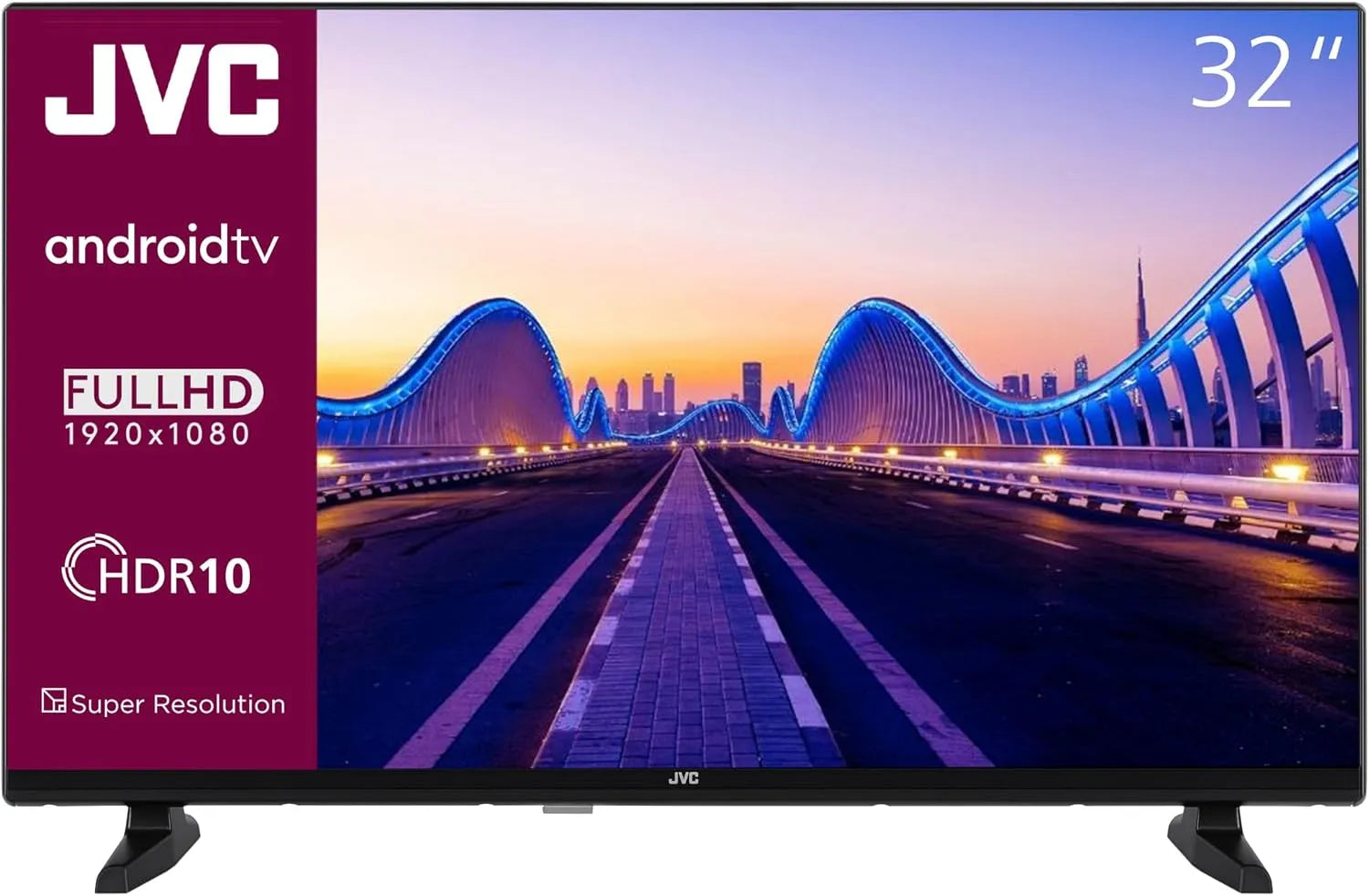 JVC LT-32VAH3355 Smart TV, 32 Zoll, Fernseher, Android OS