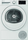 Bauknecht 7RC Wäschetrockner, 7 kg, schmal, Weiß, Bauknecht BT 7RC WW Wärmepumpentrockner, Slim Wäschetrockner, EEK C, Precision Dry - Intelligentes