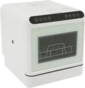 Geschirrspüler, 6 L, 1100 W, Spülmaschine, großer Wassertank, Camping, Tischspülmaschine 1100W Mini Geschirrspüler für 6 Maßgedecke 4 Reinigungsmodi