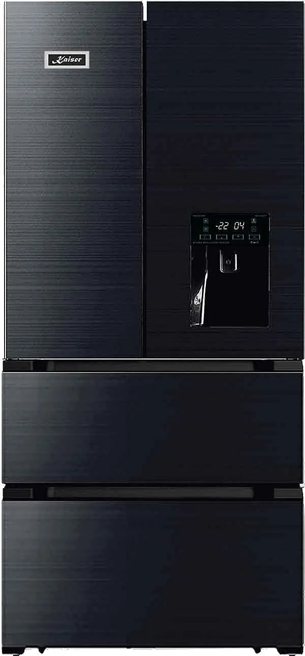 Kühl-Gefrierkombination, 506 L, No Frost, Kühlschrank mit Gefrierfach, Kaiser Side-by-Side KS 80420 RS, 183 cm hoch, 6 cm breit