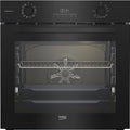 Beko BBIS17300BCS b300 Backofen, 72 L, Einbau, Dampf, Schwarz, versenkbare Knebel, 12 Funktionen, 72 l Garraum, katalytische Rückwand, SteamAdd