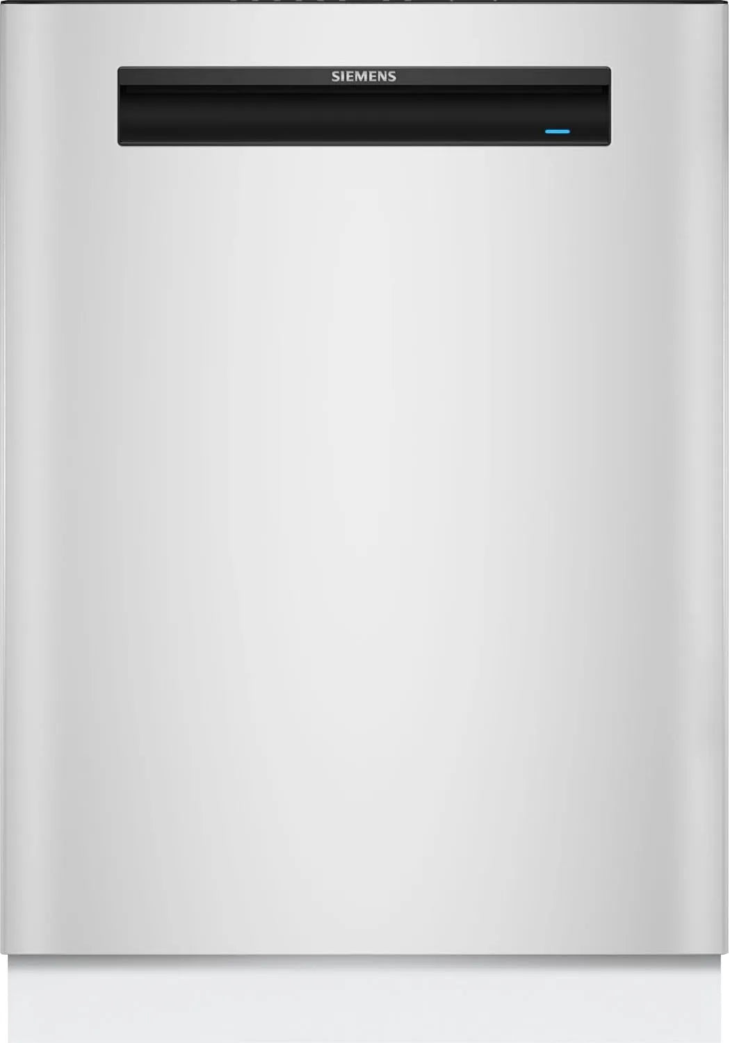 Siemens iQ300 SN13HW72CS Geschirrspüler, 60 cm, Spülmaschine, intensiveZone, varioSpeed Plus, aquaStop, leise, Weiß, extrem leise, Made in Germany