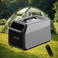 Klimaanlage, tragbar, Camping, Grau, Wohnmobil & LKW, Camping Klimaanlage 3500 BTU mit echtem Kompressor