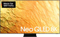 Samsung QN800B Smart TV, 85 Zoll, Fernseher, QLED, HDR, Dolby Audio, Neural Quantum Prozessor 8K, GQ85 TxZG, Dolby Atmos, 2022, Deutsches Modell