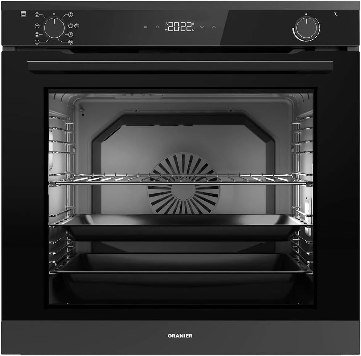 Backofen, Oranier EBP620, Oranier EBP620 Pyrolyse Backofen pureBLACK