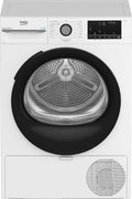 Beko Klasse C, 9 kg, Invertermotor, Digitalanzeige BMGT491SBI_IT, SteamCure-Dampffunktion, Farbe Weiß, Bullauge Schwarz