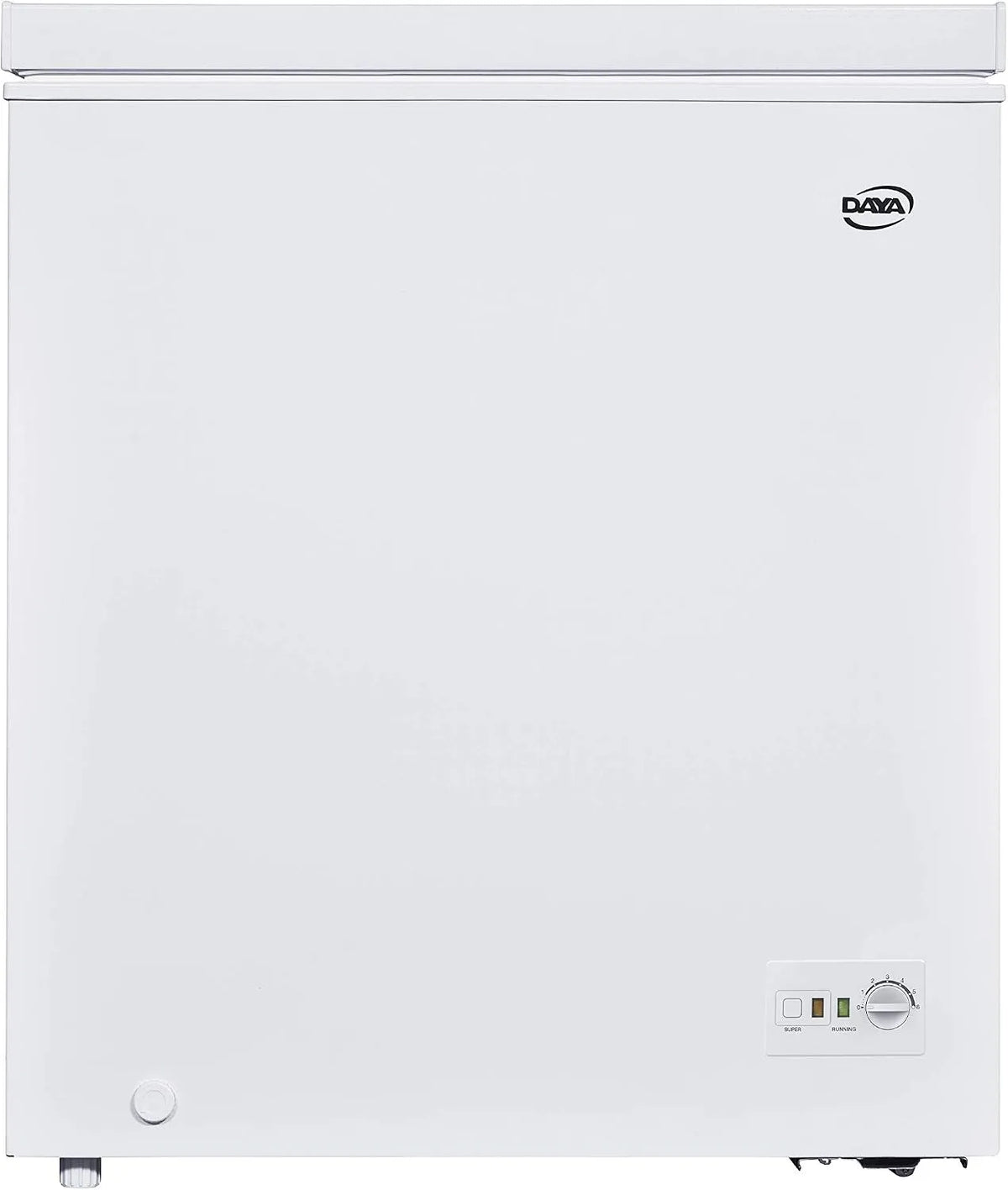 Gefrierschrank, 142 L, 40 dB, Energieklasse E, Daya DCP145SH4WE0, Gefrierfach, leise, Tiefkühlschrank, 20 Stunden Laufzeit ohne Strom, 142 Liter