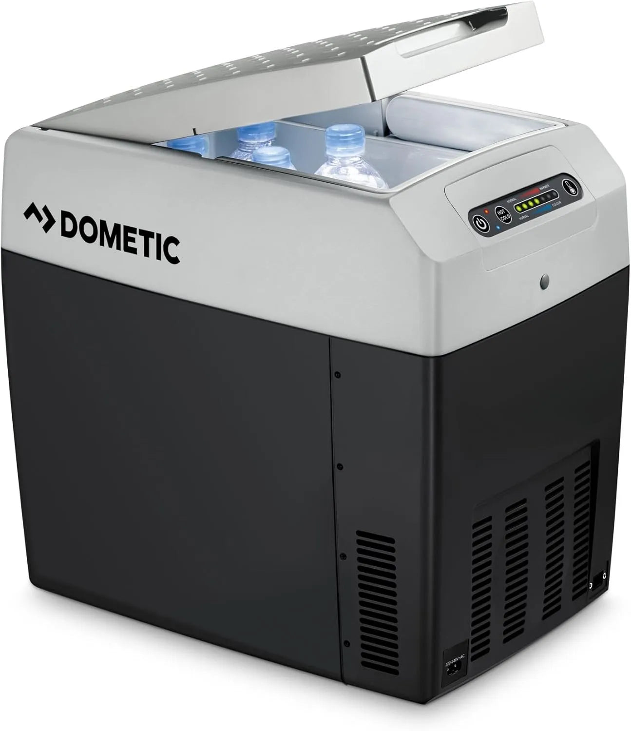 Elektrische Kühlbox, 20 L, 24 V, DOMETIC TCx21 12, 24V, tragbar, Warmhaltefunktion, Auto, Camping, 2 Temperaturzonen, mobile Kühlbox, 230V, LKW
