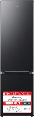 Samsung RB38C607AB1/EF Kühl-Gefrierkombination, 387 L, Kühlschrank mit Gefrierfach, 203 cm, Samsung RB38C607AB1/EF Kühl-Gefrier-Kombination