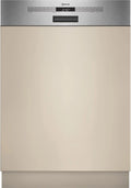 NEFF S145EVS04E Geschirrspüler, 60 cm, Edelstahl, Flex II Korbsystem, N 50, Smarter Geschirrspüler Teillintegriert, Open Dry automatische Türöffnung