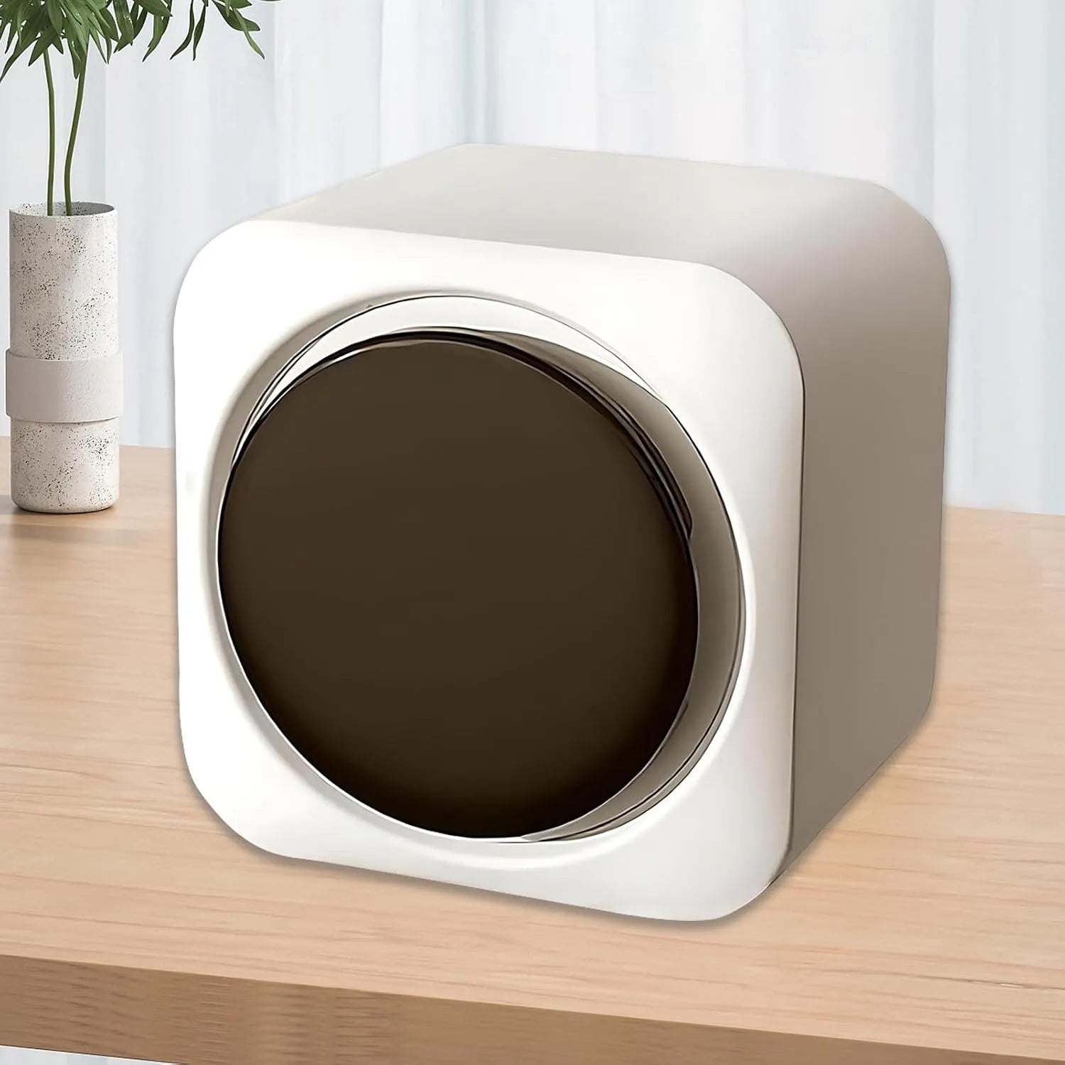 Waschmaschine, 5 L, tragbar, für Kleine Wäschestücke, Abgerundete Ecken Für Besseren Aufprallschutz, Unterwäsche Und Socken Desktop