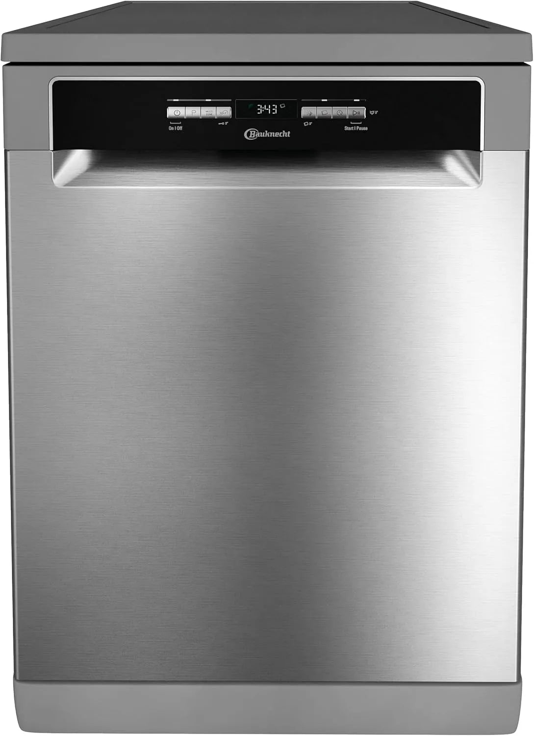 Bauknecht BK4FB14BN7A0x Geschirrspüler, 60 cm, freistehend, ActiveDry, Türöffnungssystem, Startzeitvorwahl, MultiZone, separates Ober-oder