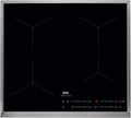 AEG IKB64431xB Kochfeld, 60 cm, 4 Kochzonen, Kindersicherung, autark, Edelstahl, Hob2Hood, Induktion, Slider-Bedienung, Powerfunktion