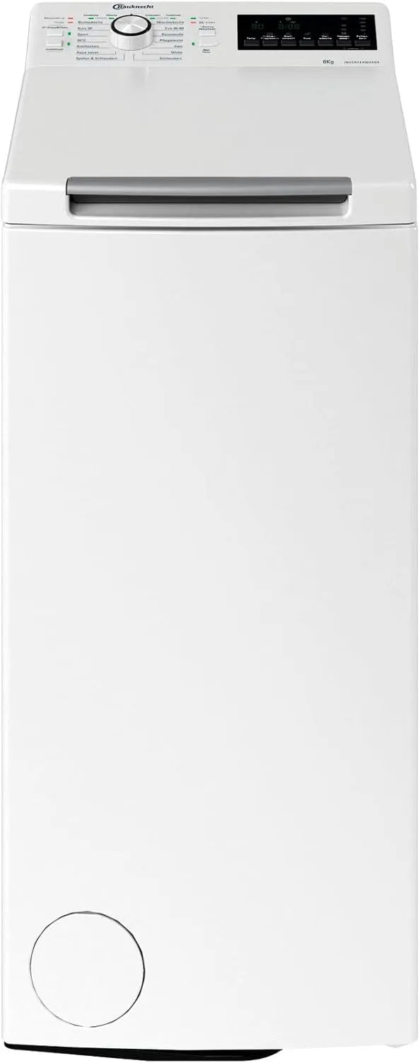 Bauknecht Waschmaschine, 6 kg, Inverter, leise, Weiß, Kurz 30', 1200 U/min, Antiflecken 20°, Bauknecht WMT Eco Shield 626 A Waschmaschine, Toplader