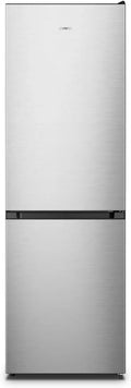 Gorenje NRK619AA1xL4 35dB, Kühl-Gefrierkombination, 304 L, 59, 5 × 187, 3 × 59 cm, 35 dB, No Frost, freistehend, Kühlschrank mit Gefrierfach, Grau
