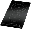 Rommelsbacher SCHOTT CERAN Kochfläche, Domino Einbaukochfeld EBC, Touch Control, energiesparend 3477/TC, Einbaumaße 27, 9 cm, 9 Leistungsstufen