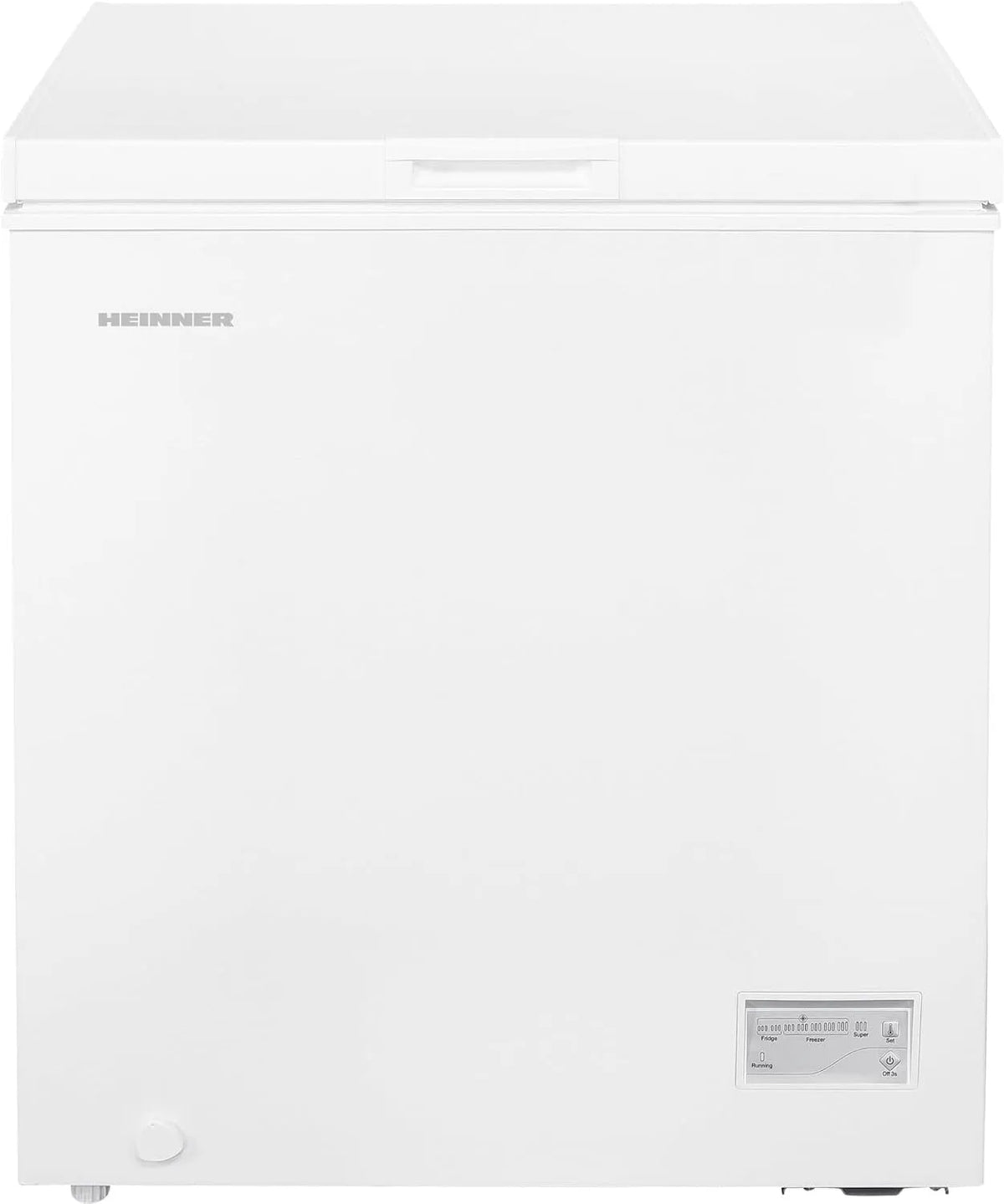 Gefrierschrank, 142 L, Energieklasse E, Gefrierfach, leise, Tiefkühlschrank, Weiß, Inklusive 5‐Jahres‐Garantie, HCF‐HM145CE++ Gefriertruhe 142L