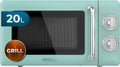 Cecotec Mikrowelle, Grill, Mikrowellenofen, Grün, Cecotec Mikrowelle mit Grill Proclean 3110 Retro Green Mechanische
