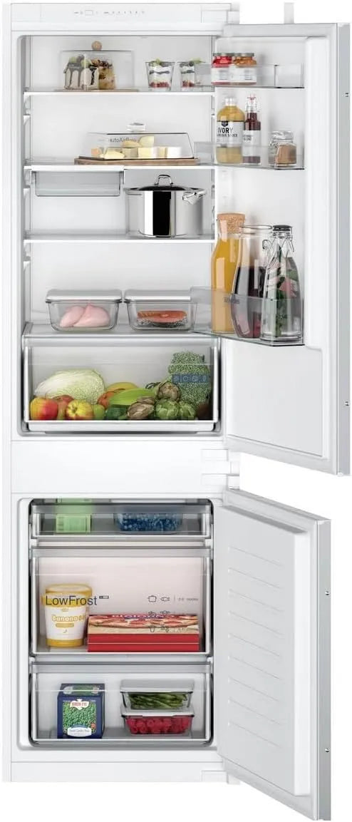 Siemens KI86V5SE0 Kühl-Gefrierkombination, Einbau, Kühlschrank mit Gefrierfach