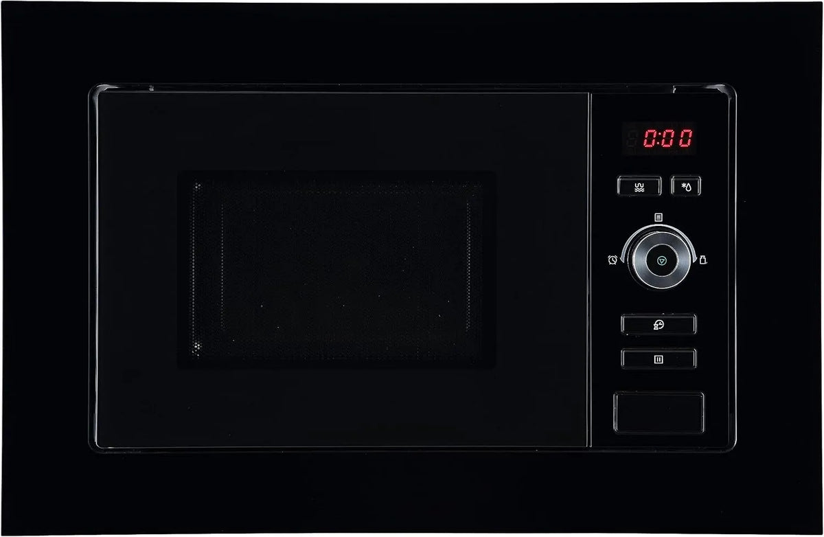 Respekta MW800G Mikrowelle, 38, 8 x 59, 5 x 34, 4 cm, 20 L, 800/1000 W, Grill, Einbau, Timer, Mikrowellenofen, 5 Leistungsstufen, Digitaltimer