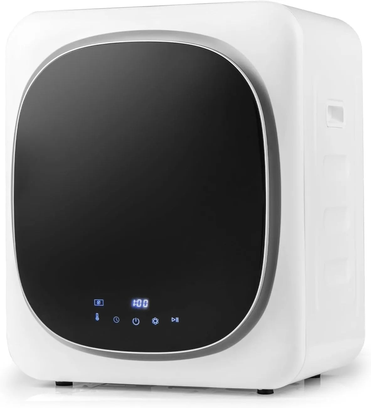 Wäschetrockner, 800 W, FANTASK, Touch-Bedienung, Timer, LED Touch-Screen, Ablufttrockner bis zu 69°C, Mehrfachfiltration