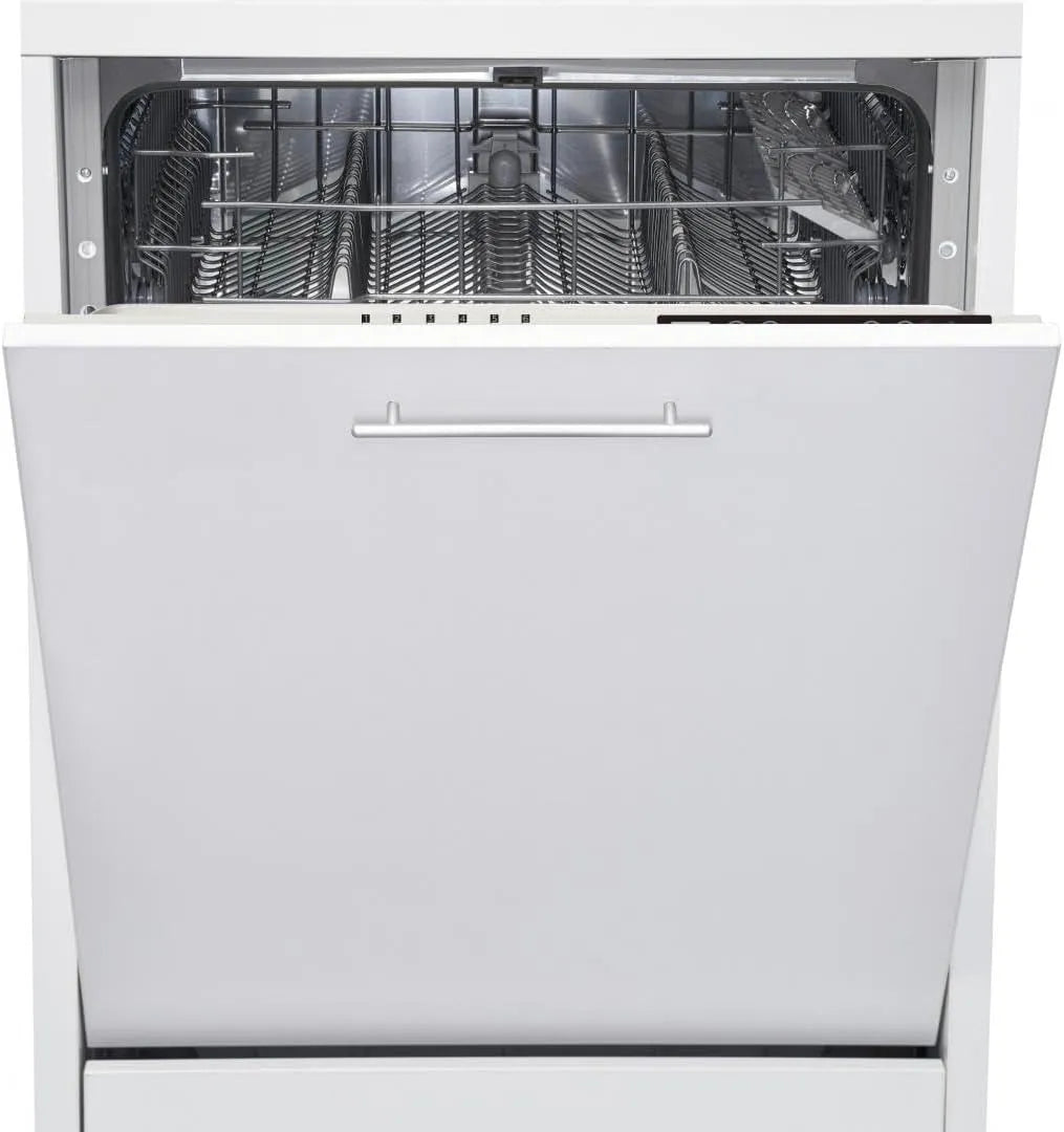 Geschirrspüler HDW-BI6006IE, 60cm, 5 Programme, Energieklasse E, aquaStop, Einbau, leise, inklusive 5‐Jahres-Garantie, integrierbar in Küchenmöbel