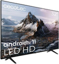 Cecotec ALH30032s. Smart TV, 32 Zoll, Fernseher, HDR, Dolby Audio, rahmenlos, Android OS, Full HD, HDR10, Dolby Vision und Dolby Atmos, Android 11