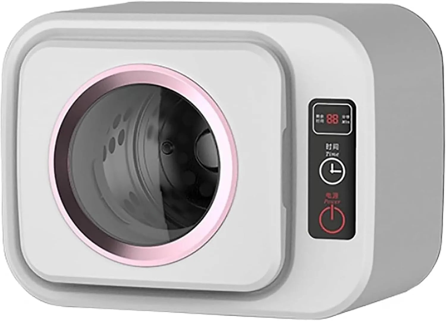 Wäschetrockner 3-Gang-Einstellung 3D-Trocknung, 1 kg, 3D-Optik, Edelstahl, Schnelles Trocknen In 30 Minuten, Kleiner Wäschetrockner