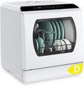 Geschirrspüler, Hermitlux, Glas, 5 Gedecke, Hermitlux Mini Geschirrspüler 6 Programmen