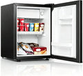 Kühlschrank, 45 L, 0 bis 18 °C, 41 dB, leise, Verstellbare Füße, 5 Temperaturstufen, Kompakt, Gemüseschublade, für Zimmer & Büro