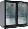 Kühlschrank, 218 L, GastroHero BKS-230KT, Schwarz, 4 Böden, GastroHero Barkühlschrank 218 L