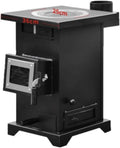 Backofen, Outdoor, Dual Fuel Holz Kohle Vergasung Herd, Multi-Funktion Home Heizung