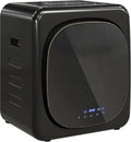 Wäschetrockner, 5 kg, Touch-Bedienung, Schwarz, 5kg Schwarz, HOMCOM Mini Wäschetrockner mit 6 Programm LED-Touchscreen 2