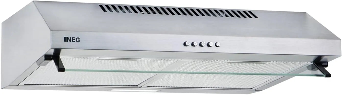 Dunstabzugshaube, Küchenhaube, NEG, Edelstahl, NEG Unterbau Dunstabzugshaube Edelstahl NEG15-DC+ NextGen Doppelmotor