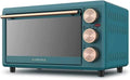 Backofen 3D-Umluft, 16 L, 3D-Optik, Glas, 16L Minibackofen, Elektrobackofen Backofen mit Doppelglastür 3D-Umluft Leicht zu reinigen und Kuchenbrot