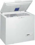 Whirlpool WHM31112 Gefrierschrank, 315 L, Energieklasse E, Gefrierfach, Tiefkühlschrank, Weiß, Supergefrierfunktion, Innenbeleuchtung, Door Balance