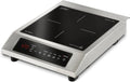 Caso 12-27cm Induktionskochfeld, 60 bis 240 °C, Induktionsplatte, Timer, Warmhaltefunktion, Edelstahl, CASO ProChef 3500 - Mobiles Einzel, 3500 Watt