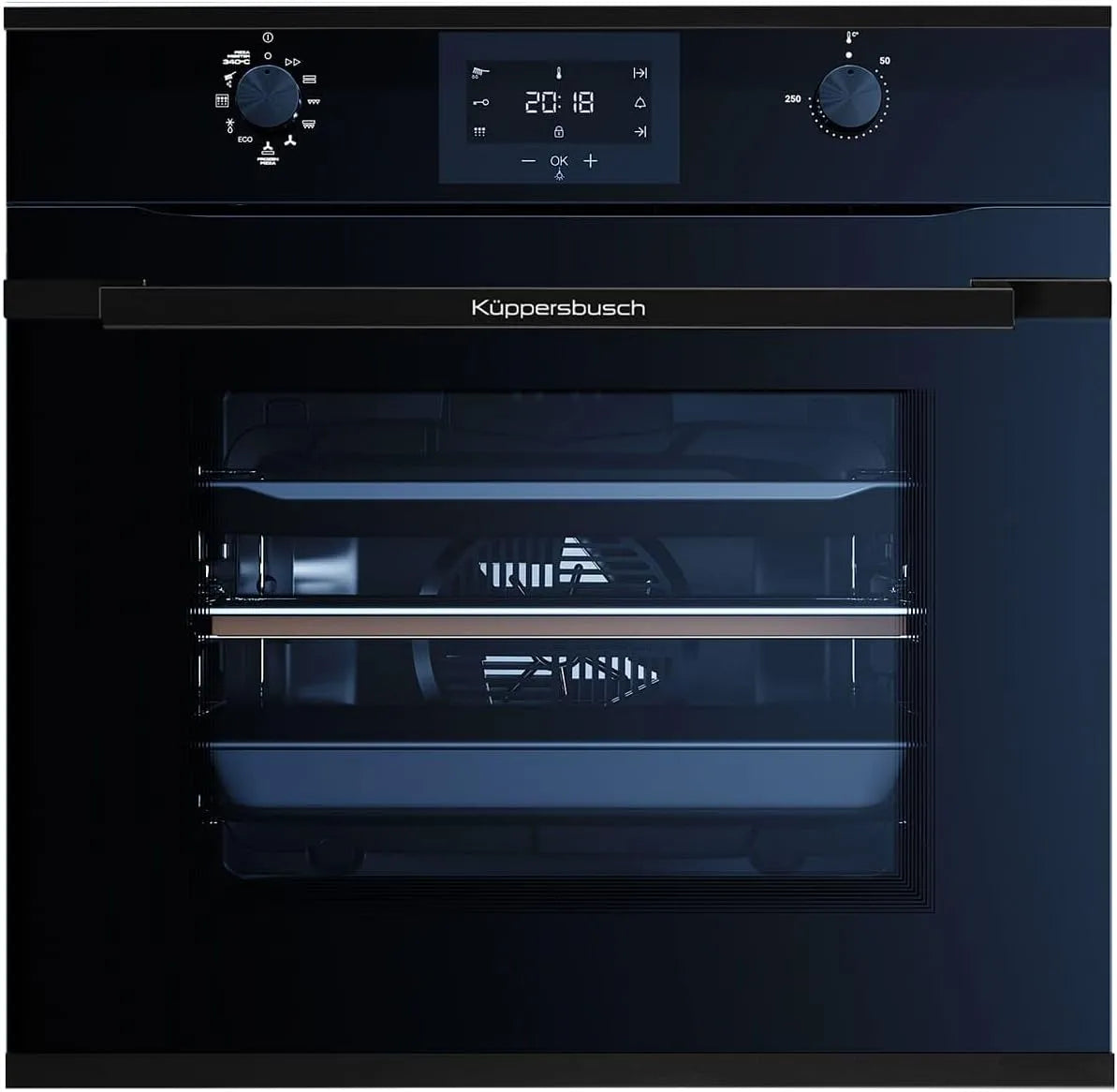 Elektrischer Pizzaofen K-Series.3, Schwarz, Küppersbusch BP 6332, Black Velvet