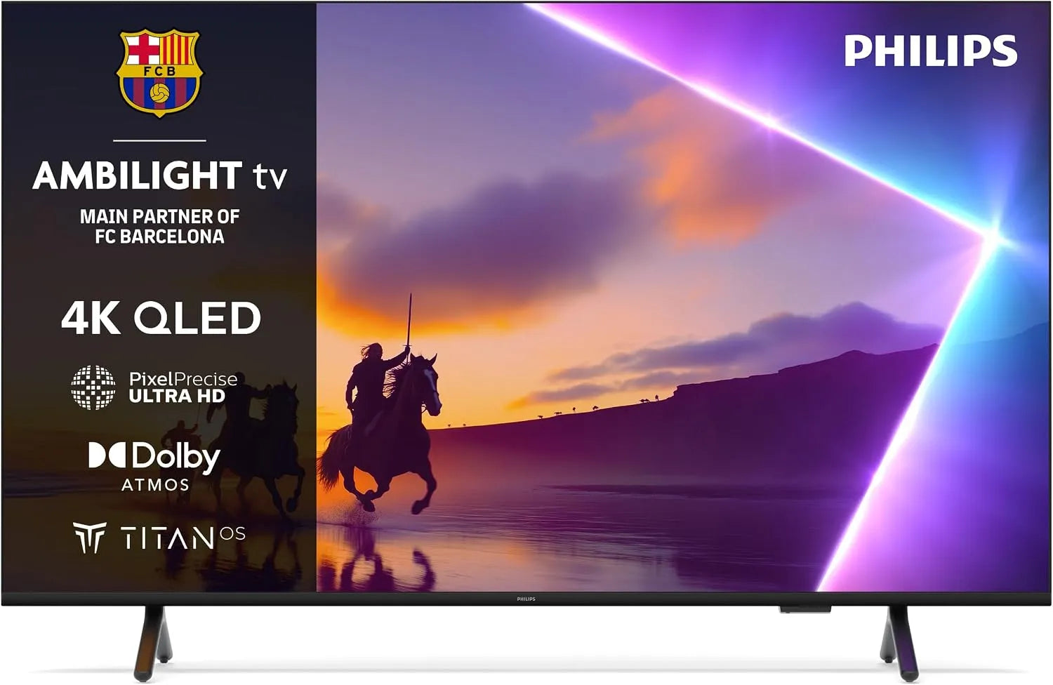 Philips 50PUS8500 Smart TV, 50 Zoll, 400 x 400 mm, 400 × 400, Fernseher, 4K UHD, IPS-Panel, LCD-Display, Philips Ambilight 50PUS8500 4K LED Smart TV