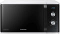 Samsung MG23K3614AW/EG Mikrowelle, 23 L, 800 W, Grill, Mikrowellenofen, Weiß, Kratzfester Keramik-Emaille-Innenraum