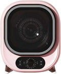 Wäschetrockner Pink-110V, 450 W, 110 V, TAHALI Mini-Wäschetrockner, Kleiner kompakter Wäschetrockner für Zuhause, Haus, Wohnheim, Balkon, Badezimmer