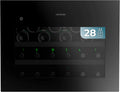 Cecotec Bolero GrandSommelier BI Weinkühlschrank, 45x60 cm, 28 Flaschen, Touch-Bedienung, Schwarz, 5-20 Grad einstellbar, LED-Licht, Holzregale