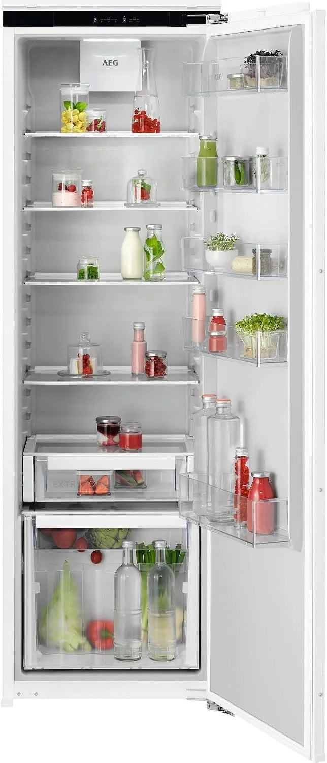 AEG Serie 6000 TK6DS18WEC Kühlschrank, 310 L, Einbau, LCD-Display, Serie 6000 DynamicAir: gleichmäßige Kälteverteilung auf allen Ebenen, Kühlaum 310L