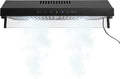 Dunstabzugshaube 1.5m 6500K, 60 cm, 55 dB, Küchenhaube, LED-Beleuchtung, Restaurant, 55dB, 1.5m Netzkabellänge, Küchen