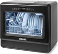 Geschirrspüler, Spülmaschine, Duronic DW10, Mini Geschirrspüler für bis 6 Personen