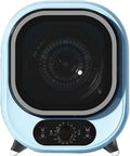 Wäschetrockner, 8 kg, 35 dB, leise, Blau, 0-200 Minuten heiß- und kaltluft, Belastbarkeit 0, 35db geräuscharm, für zuhause, Wohnungen und wohnmobile